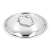 Atlantis 7, 24 cm, Sauteuse avec couvercle, Argent, small 5
