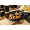Dining Line, オーバルプレート 25 cm, セラミック, ブラック, small 2
