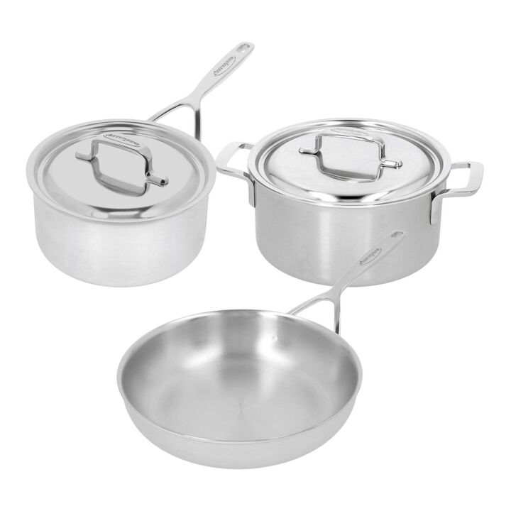 5-Plus, Set de casseroles et poêles, 3 pièces, large 1