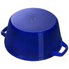 Cast Iron, 4-pc Stackable Cookware Set, Dark Blue, Cast Iron , small 10