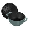 鋳物ホーロー鍋, Wa-NABE・フレンチオーブン 16 cm, 鋳鉄, small 3