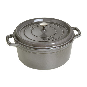 D&ouml;k&uuml;m Tencere | Grafit Gri | 28 cm | 6,75 l | yuvarlak,,large 1