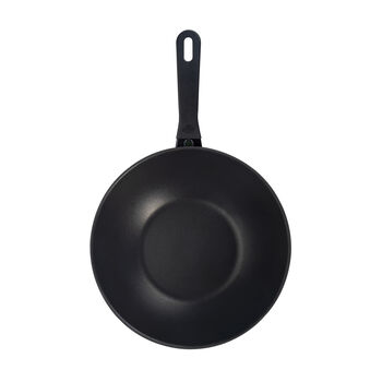 Wok Tava | Al&uuml;minyum | Siyah | 30 cm,,large 2
