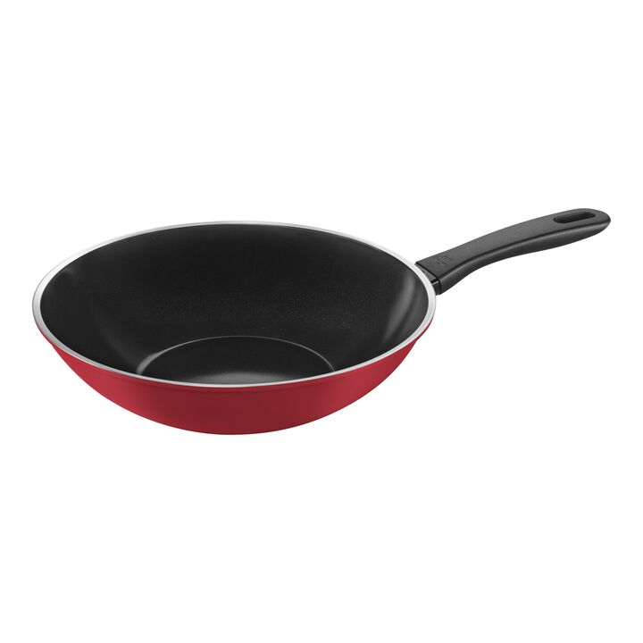 Caprera, Wok, 28 cm, alluminio, Rivestimento in ceramica, large 1