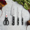 Pro, 10 Piece, Knife block set, nature, small 16