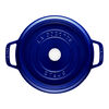 Cast Iron, 9 qt, Round, Dutch Oven, Dark Blue - Factory Second, small 4