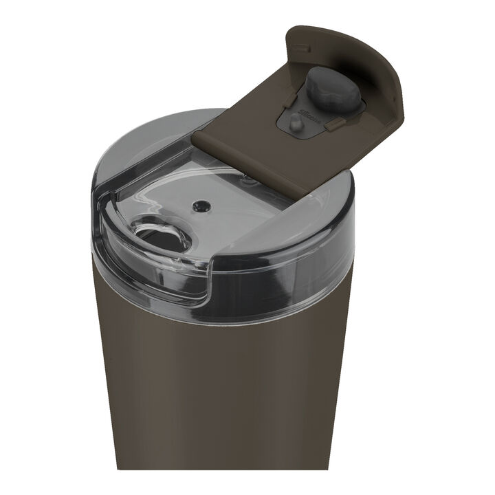 Thermo Plus, サーモコーヒーカップ, 480 ml, ステンレス, チョコレートグレー, large 4
