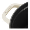 La Cocotte, 5.25 l cast iron round Cocotte, Cream, small 4