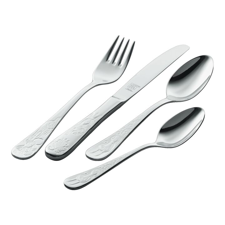 Grimm's Fairy Tales, 4-pcs polished Children's cutlery set, large 1