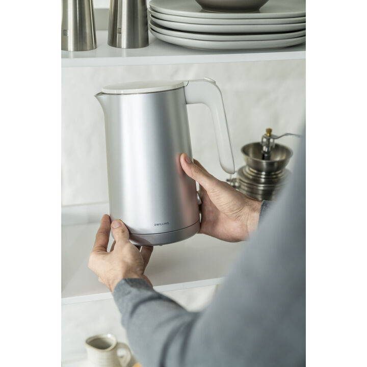 Enfinigy, Electric kettle, 1 l, silver, large 4