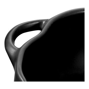 Ceramic Cocotte | Siyah | 12 cm | 500 ml | Balkabağı,,large 6