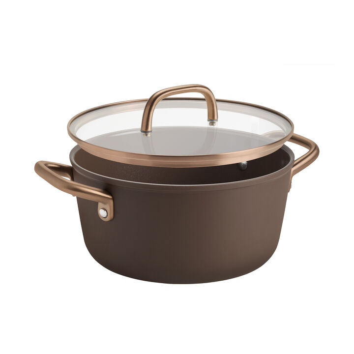 Milano, 7-pc, Cookware Set Ceramic Nonstick Titanium, large 4