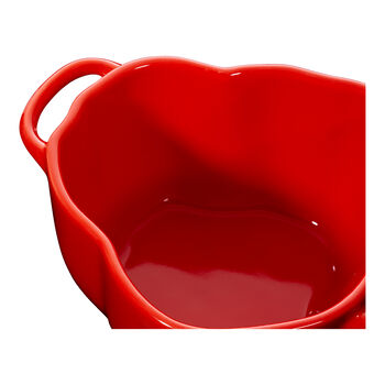 Ceramic Cocotte | Portakal Kırmızısı | 11 cm | 450 ml | Kırmızı Biber,,large 5