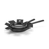 Milano, 2-pc, Frying Pan Set Ceramic Nonstick Titanium, small 3