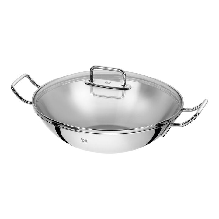 Plus, 32 cm 18/10 Stainless Steel Wok, large 1