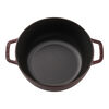 La Cocotte, 3.6 l cast iron round French oven rooster, grenadine-red, small 9