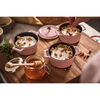 La Cocotte, 250 ml cast iron round Mini cocotte, sorbet rose, small 2