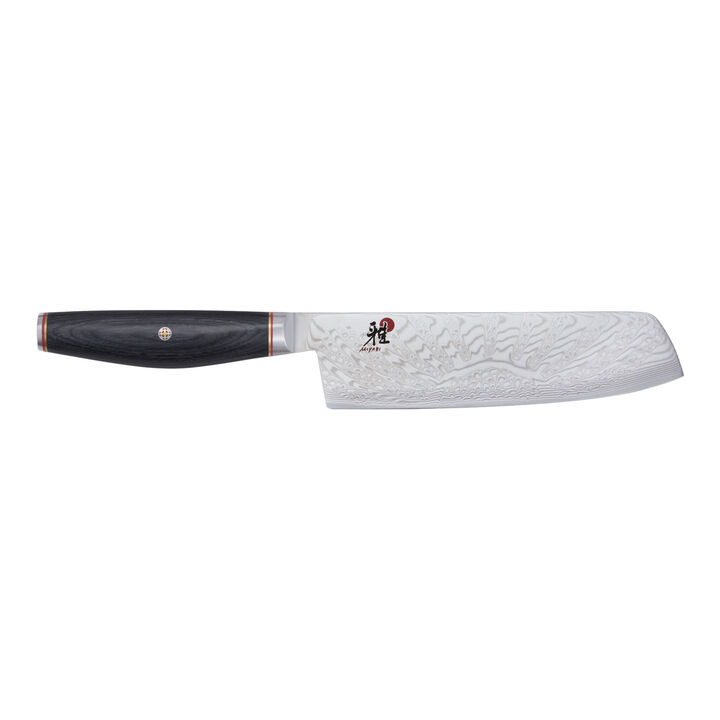 TENMEI, 7-inch, Nakiri, black, large 1