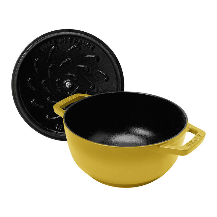 鋳物ホーロー鍋, Wa-NABE・フレンチオーブン 18 cm, 鋳鉄, large 3