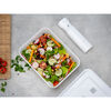 Fresh & Save, Vakuum set, 2-st/L, Semitransparent-Gr&aring;/ Transparent, Plast/Glas, small 3