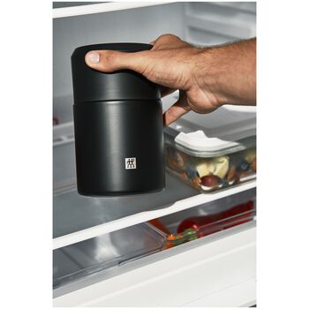 Yemek Kavanozu, 700 ml, paslanmaz &ccedil;elik, Siyah,,large 8