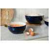 Stoneware, 2-pc, Large Mixing Bowl Set, Dark Blue, small 5