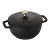 鋳物ホーロー鍋, Wa-NABE・フレンチオーブン 16 cm, 鋳鉄, small 1