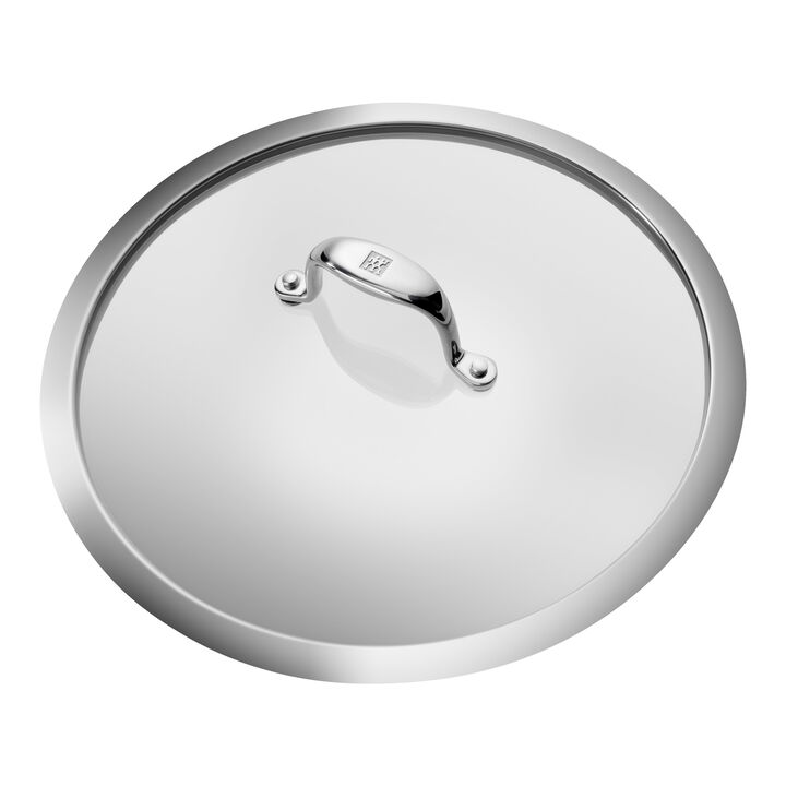 Forte, 28 cm round Aluminium Saute pan with handle black, large 2