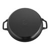 Braisers, 3.5 l cast iron round Heritage Braiser/Saut&eacute; Pan, black, small 7