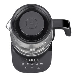 Glazen waterkoker, 1,7 l, Zwart