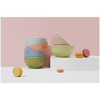 Kase Seti macaron | seramik | 12 cm / 6-par&ccedil;a | Karışık renkler,,large 10