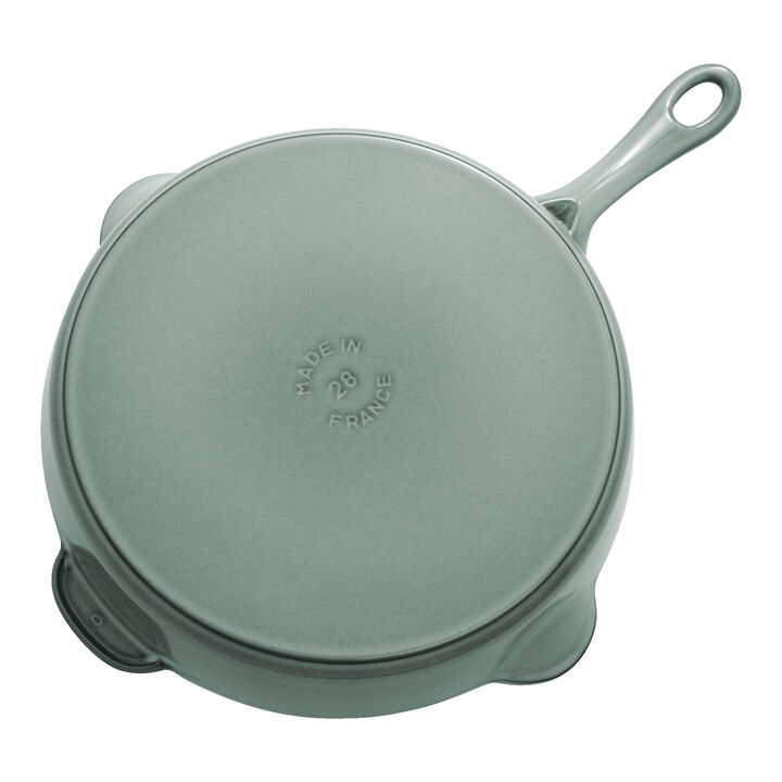 Cast Iron, 11-inch, Traditional Deep Skillet, Eucalyptus, large 3