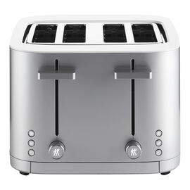 4 short slots Toaster silver