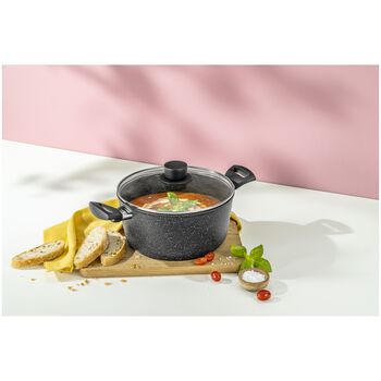 Derin Tencere Kapaklı | Al&uuml;minyum | 24 cm,,large 2