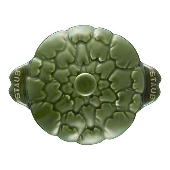 Ceramic Cocotte | Fesleğen | 13 cm | 450 ml | Enginar,,large 11