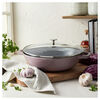 Specialities, 30 cm / 12 inch cast iron Wok, cherry blossom, small 2