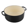 Bellamonte, Cocotte rotonda - 24 cm, nero, small 3