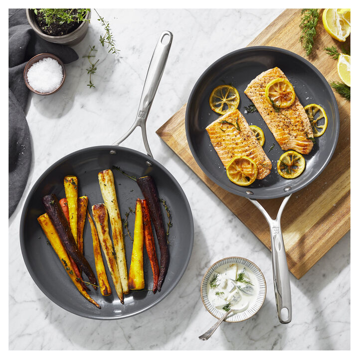 Energy Plus, 2-pc, Non-stick, Frying Pan Set Ceramic Coating, large 4