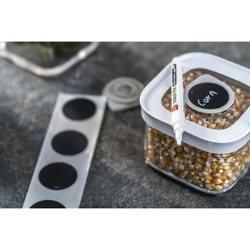 CUBE Saklama Kabı S / 11 cm, şeffaf-beyaz,,large 20