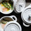 Ceramique, Mini cocotte rotonda - 10 cm, bianco, small 8