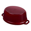 Cast Iron, 5.75 qt, Oval, Dutch Oven, Cranberry - Factory Second, small 5