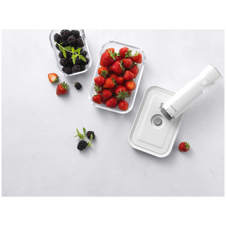 Fresh & Save, S/M/L / 3-pc, Vacuum Container Set, Glass, Grey, large 4
