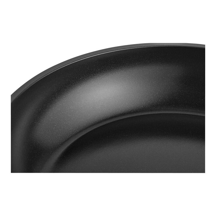 Sleek, 24 cm Aluminium Frying pan black, large 2
