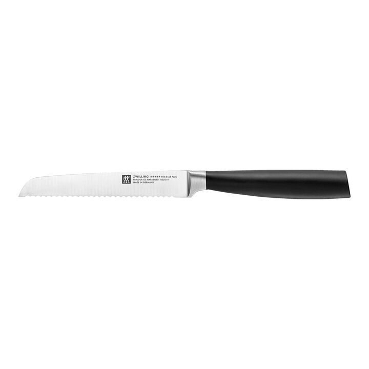 FIVE STAR PLUS, Coltello universale seghettato - 13 cm, large 1