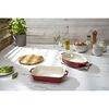 Ceramique, Mixed Baking Dish Set Cherry 3 Piece, small 9