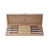 Steak Sets, 8-pc, Stainless Steel Serrated Steak Knife Set With Wood Presentation Case, small 1