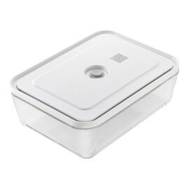 Vacuum Fridge Container, Glass, Grey