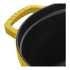 Cast Iron, 7 qt, Round, Dutch Oven, Citron, small 5