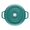 Cast Iron, 5.5 qt, Round, Dutch Oven, Turquoise, small 9