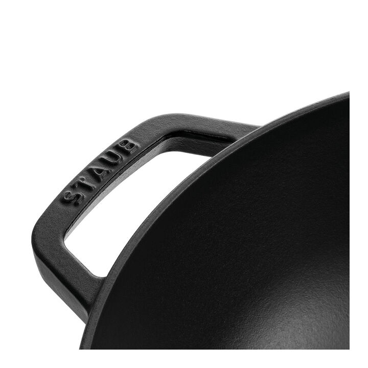 Cast Iron, 12-inch, Perfect Pan, Matte Black, large 3